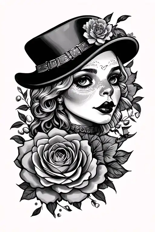 lucky tattoo design idea