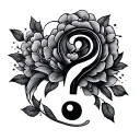 Question Mark tattoo design idea