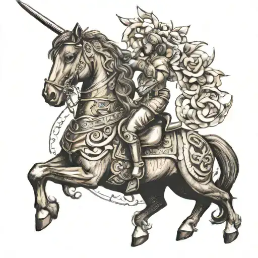 sagittarious constilation aries tattoo design idea