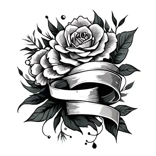 Wrap Around Ankle tattoo design idea