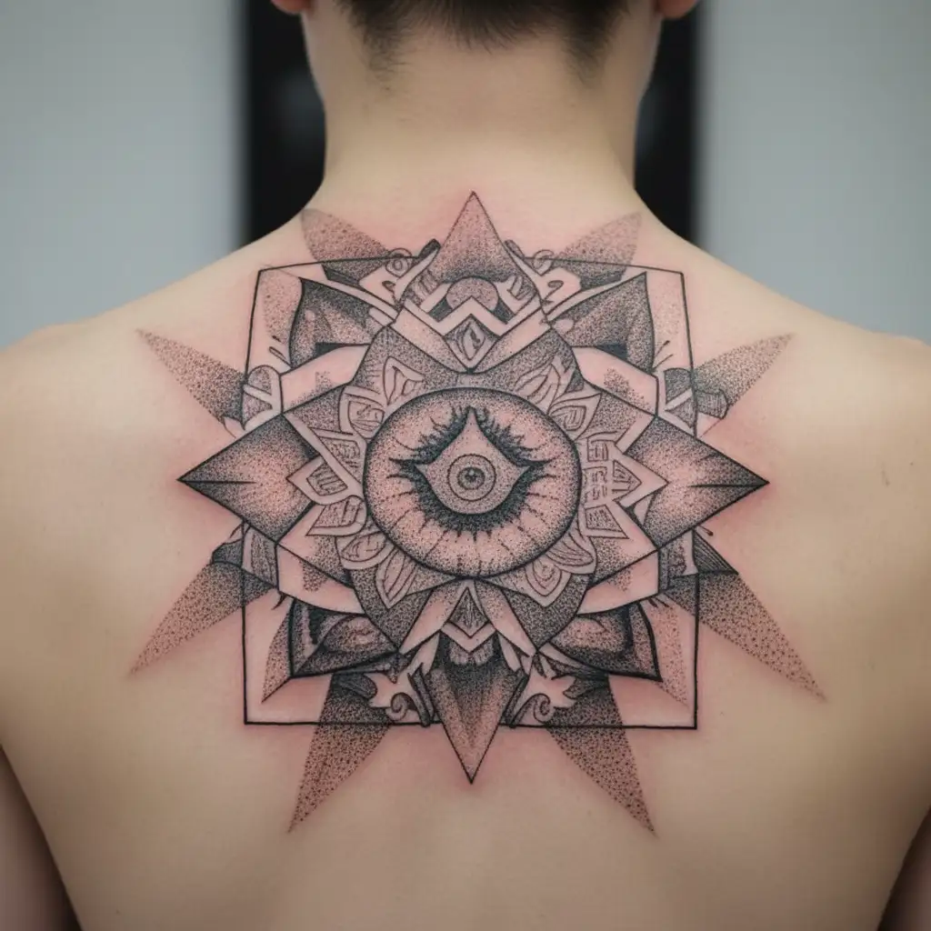 surya tattoo design idea