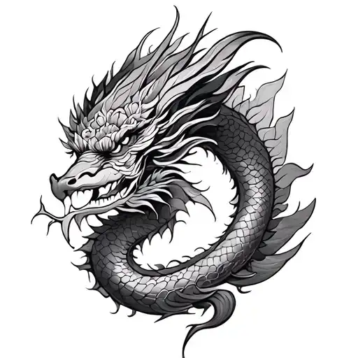 Naga Thaispy tattoo design idea