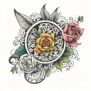 deaf tattoo design idea