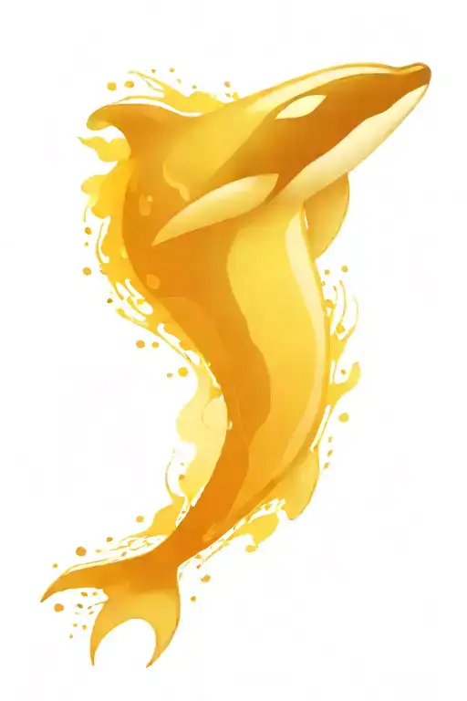 vibrant colors, tattoos orca jumping tattoo design idea