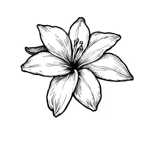 frangipanis tattoo design idea