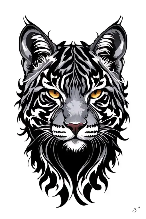 animal tattoo design idea