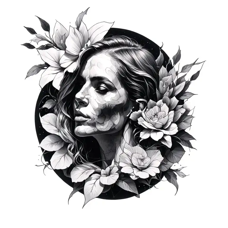 4th dimension being entered tattoo design idea