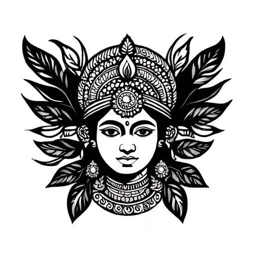 Tamil tattoo design idea