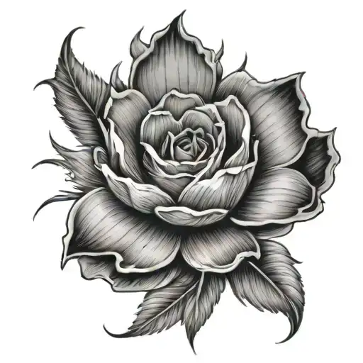 new beginnings strength tattoo design idea