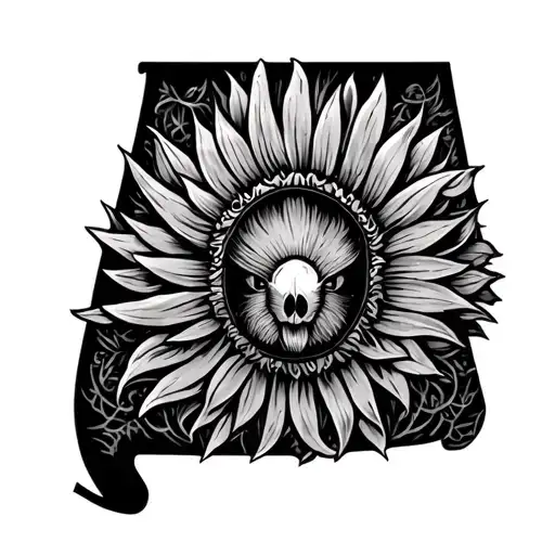 Alabama tattoo design idea