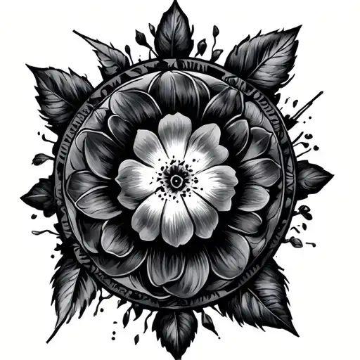 Romans 12:19 tattoo design idea