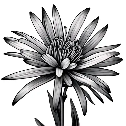 Agapanthus tattoo design idea