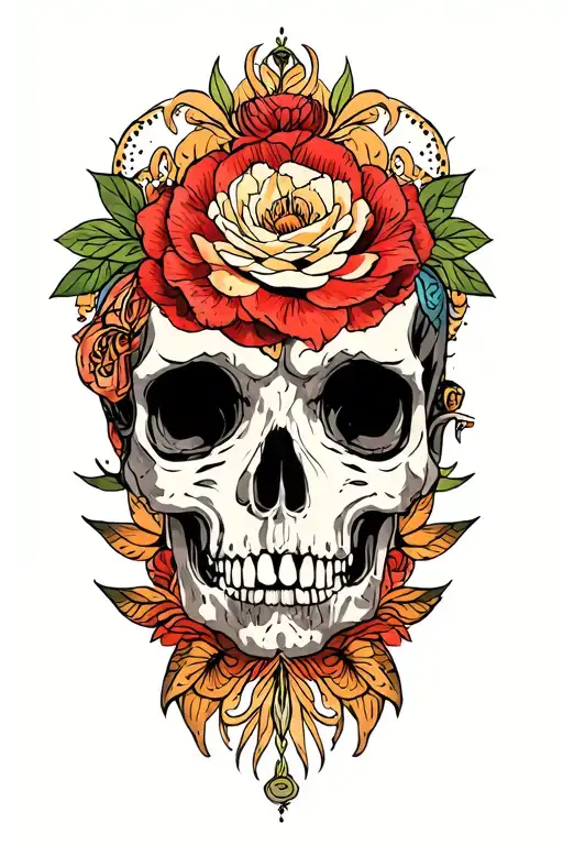 Neo Traditional tattoo design idea