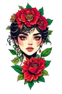 Neo Traditional tattoo design idea