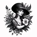 overcomence tattoo design idea
