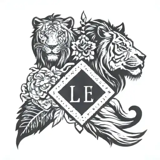 family connection Libra Leo signs, dates 9/30/20, 8/2/22, 9/5/15 tattoo design idea