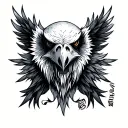 F-caw-f shirt tattoo design idea