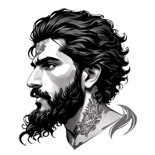 arjun tattoo design idea