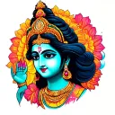 Lakshmi tattoo design idea