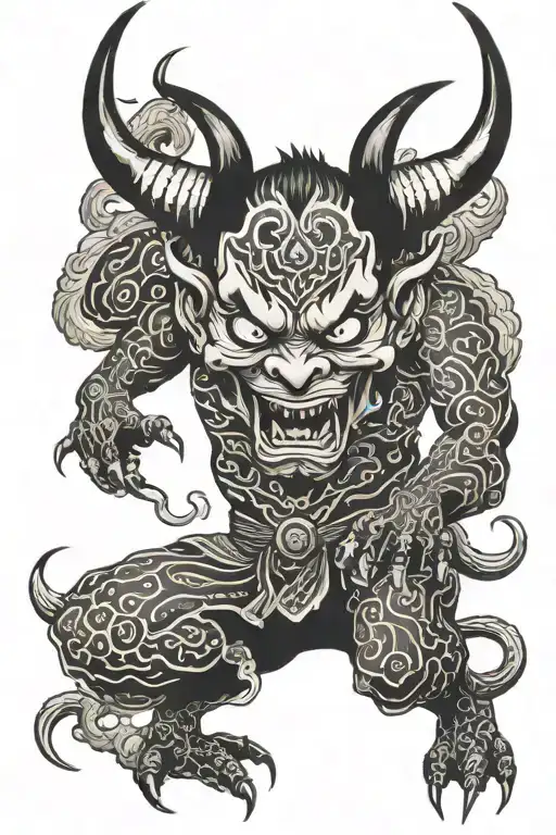 Devil They tattoo design idea