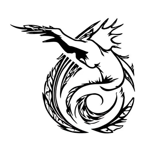 Vaulting nea tattoo design idea