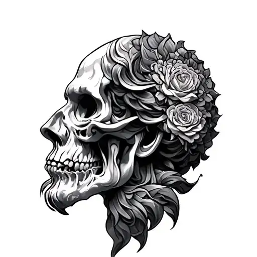 Janus tattoo design idea