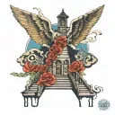 Stairway To Heaven  by Led Zeppelin  tattoo design idea