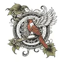 ı want to stoicms cardinal virtues in the hand marcus aurelius and summon bonum text  tattoo design idea