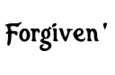 "Forgiven " tattoo design idea