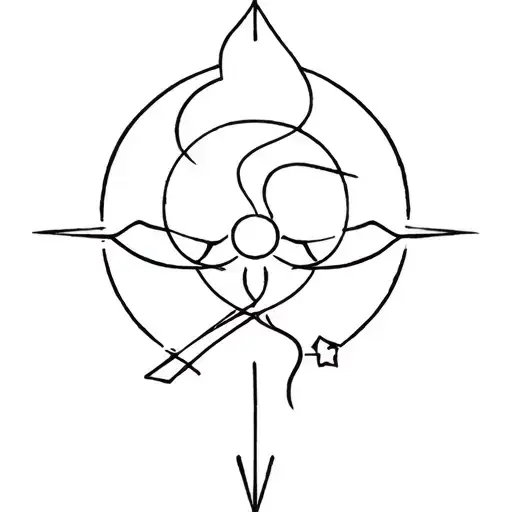 avatar the last airbender elements representing tattoo design idea