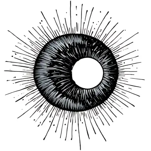 Semicolon disguised tattoo design idea