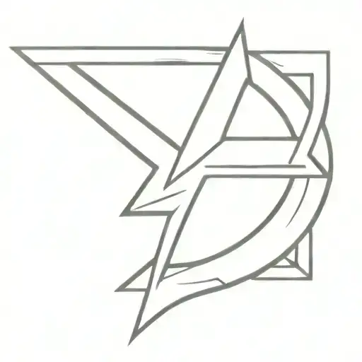 Hammer and sickle tattoo design idea