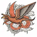 pterodactyl tattoo design idea