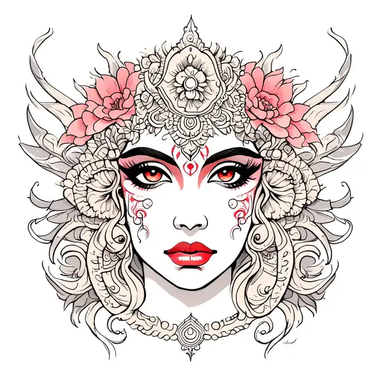 Kali tattoo design idea