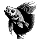 Fish tattoo design idea