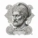 aristotle's 12 virtues tattoo design idea