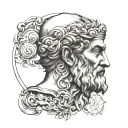 aristotle's 12 virtues tattoo design idea