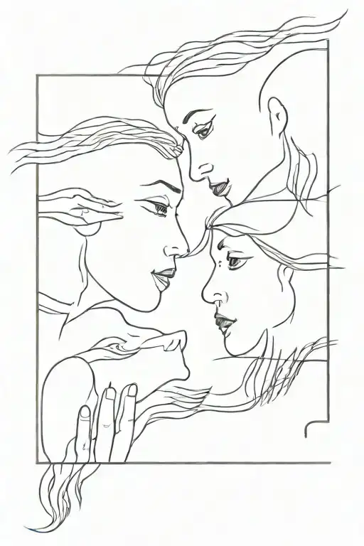 I put them down because I knew that between us two, the only real pupils, although so clouded, were yours tattoo design idea