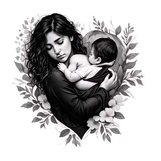 I had stillbirth on November 26 2023. I never got a chance to bury my son I separated with the dad I I know I will never tattoo design idea