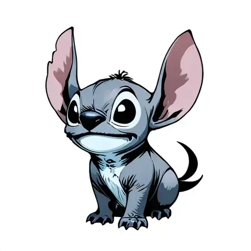 stich harry potter tattoo design idea
