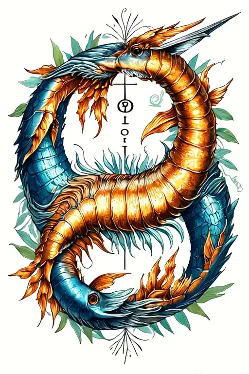 "Family" "Family" Sagittarius scorpio leo pisces sign mixed tattoo design idea