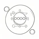 digital clock like text '00:01' tattoo design idea