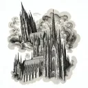 Cologne Cathedral tattoo design idea