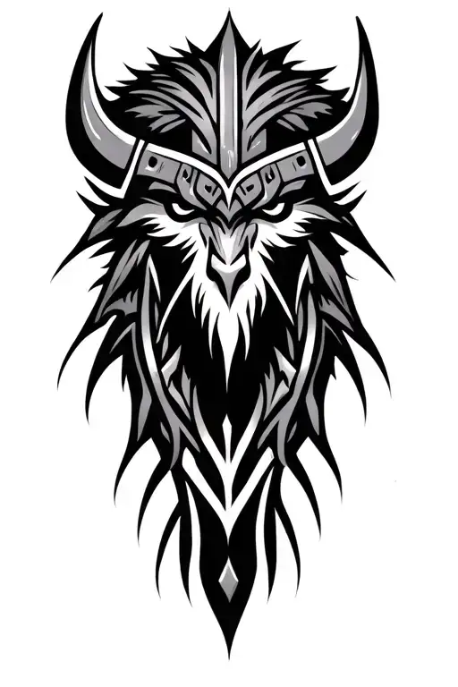 viking tribal tattoo tattoo design idea