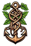 Celtic knot, family, anchor, love tattoo design, add tree of life tattoo design idea