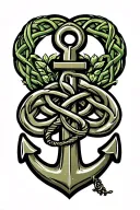 Celtic knot, family, anchor, love tattoo design, add tree of life tattoo design idea