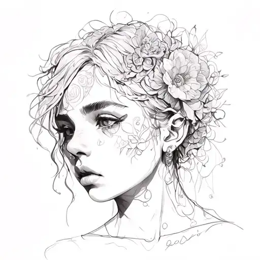 something that shows how one had struggle with self image, bullying, and feeling like enough, but still growing tattoo design idea