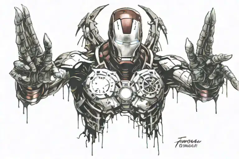 ironman triathlon tattoo design idea