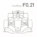 F1 car tattoo design idea
