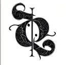 Two Word Ambigram Generator tattoo design idea